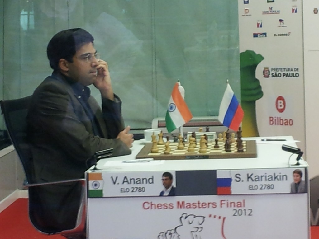 Anand Kariakin bilbao chess masters 2012