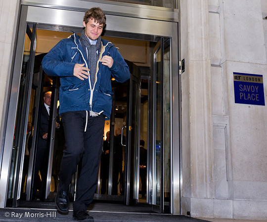 Carlsen en Candidatos Londres 2013