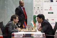 Chess Masters Final Bilbao 2012 Aronian Anand septima ronda