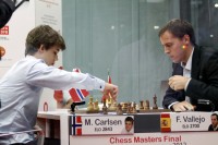 Chess Masters Final Bilbao 2012 Carlsen Vallejo septima ronda