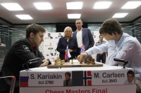 Chess Masters Final Bilbao 2012 karjakin carlsen octava ronda