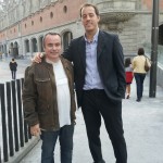 Fermin Gonzalez y GM Vallejo Pons en Bilbao chess Masters 2012