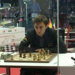 Kariakin pensando en bilbao chess masters 2012