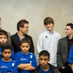 Simultaneas con niños chess masters bilbao 2012