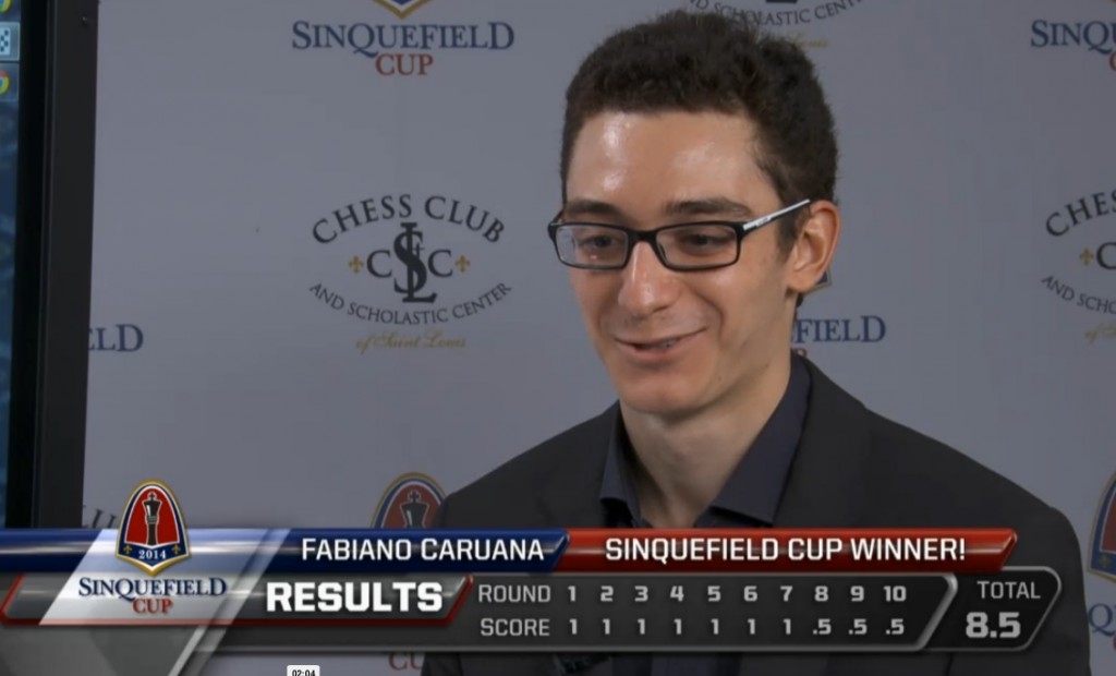 Caruana gana la Copa Sinquefield 2014