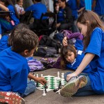 niños jugando en sao paulo chess masters 2012