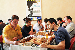 sexta ronda campeonato de españa de ajedrez 2012 Arizmendi Korneev