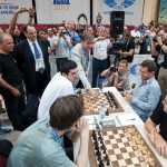 Kramnik - Aronian 6ª ronda Olimpiada ajedrez Turquía 2012