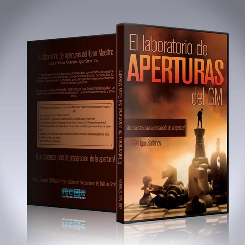 DVD de ajedrez del GM Smirnov sobre Aperturas