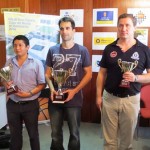 tres primeros del Campeonato de España de ajedrez 2012 Maspalomas