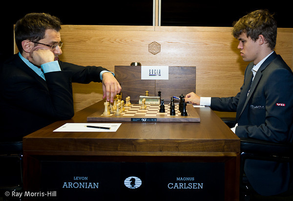 Torneo de candidatos 2013 1ª ronda candidatos 2013 Aronian vs Carlsen