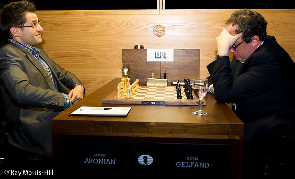 2ª ronda torneo de candidatos 2013 Aronian vs Gelfand