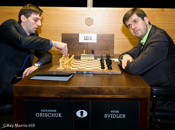 2ª ronda candidatos 2013 Grischuk vs Svidler