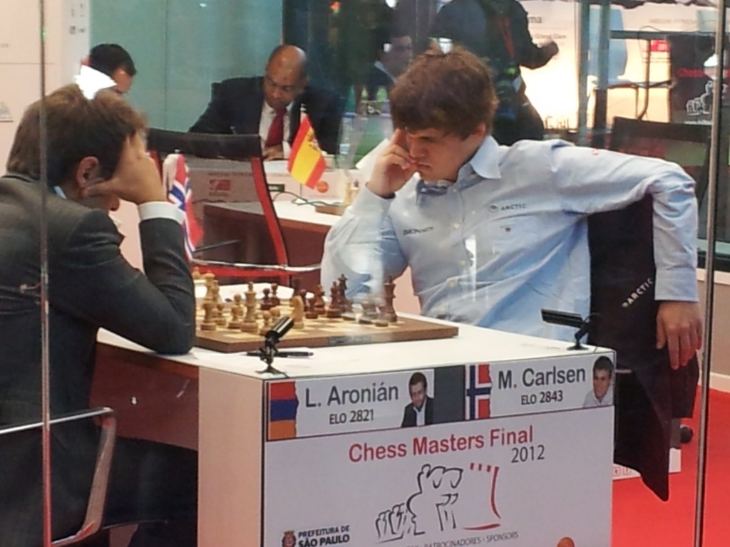 Carlsen Aronian Bilbao 2012