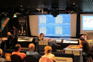Casino Barcelona 2012 ajedrez, sala de juego