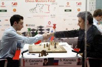 Chess Masters Final Bilbao 2012 Caruana Karjakin septima ronda