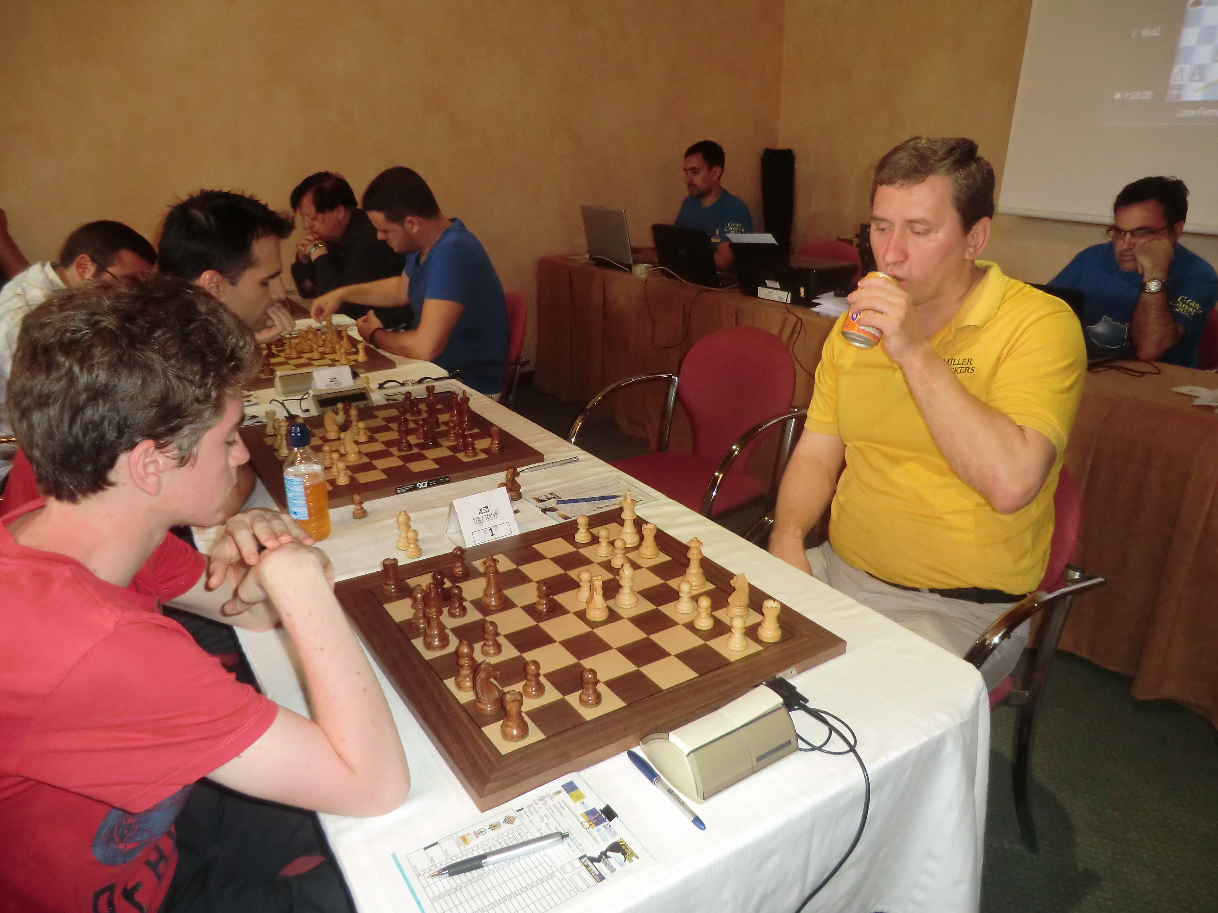 sexta ronda campeonato de españa de ajedrez 2012 Arizmendi Korneev