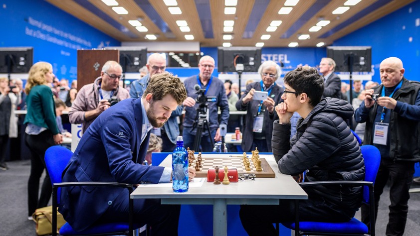 Tata Steel (9): Carlsen da una lección a Firouzja